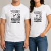 Nice God Is My Boss And Im His Employee Im Very Thankful For My Everyday Salary Called Life t shirt in white, front view