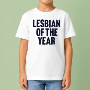 Nice Lesbian Of The Year Pride LGBTQ Award Kids T-Shirt