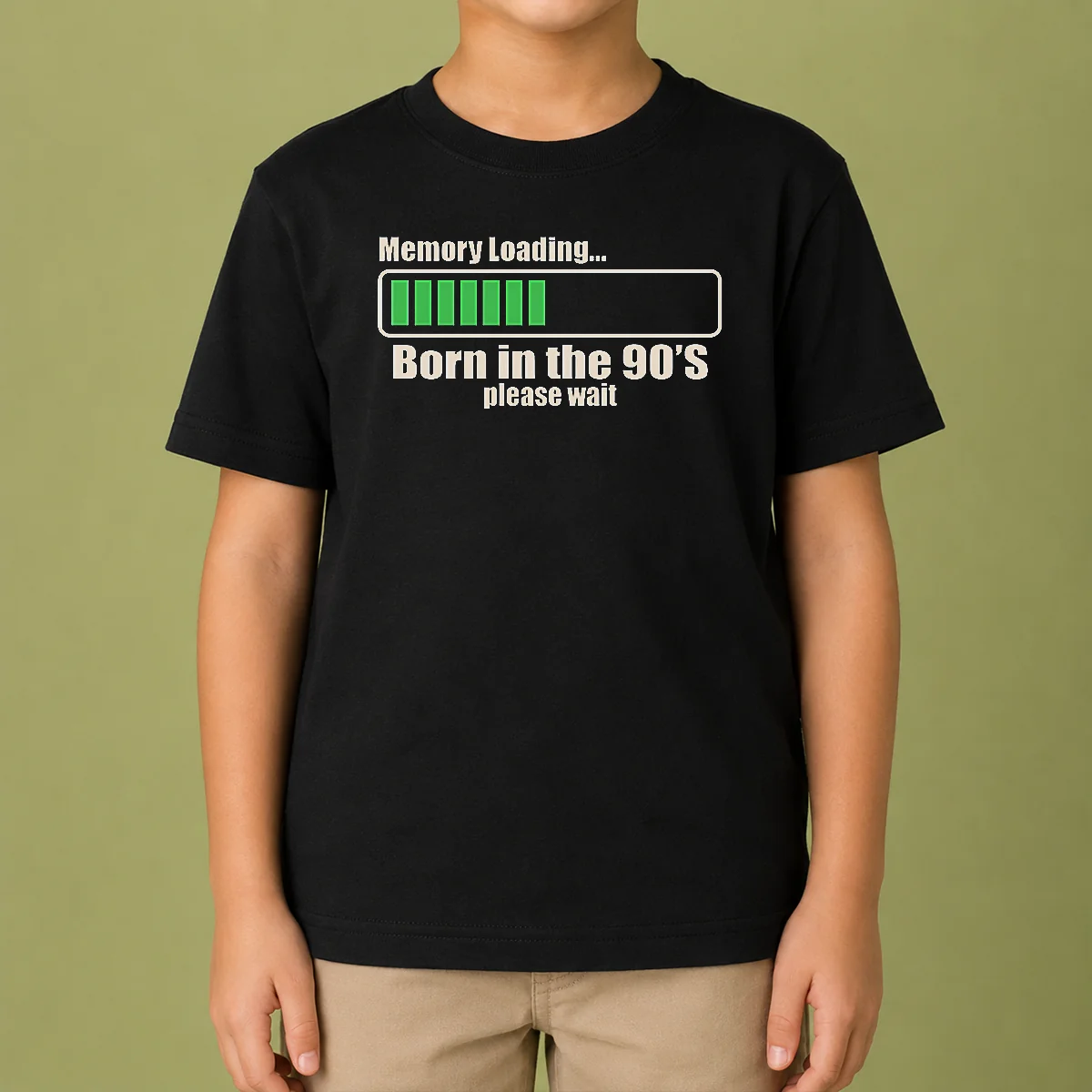 Nice Memory Loading Geek Kids T-Shirt
