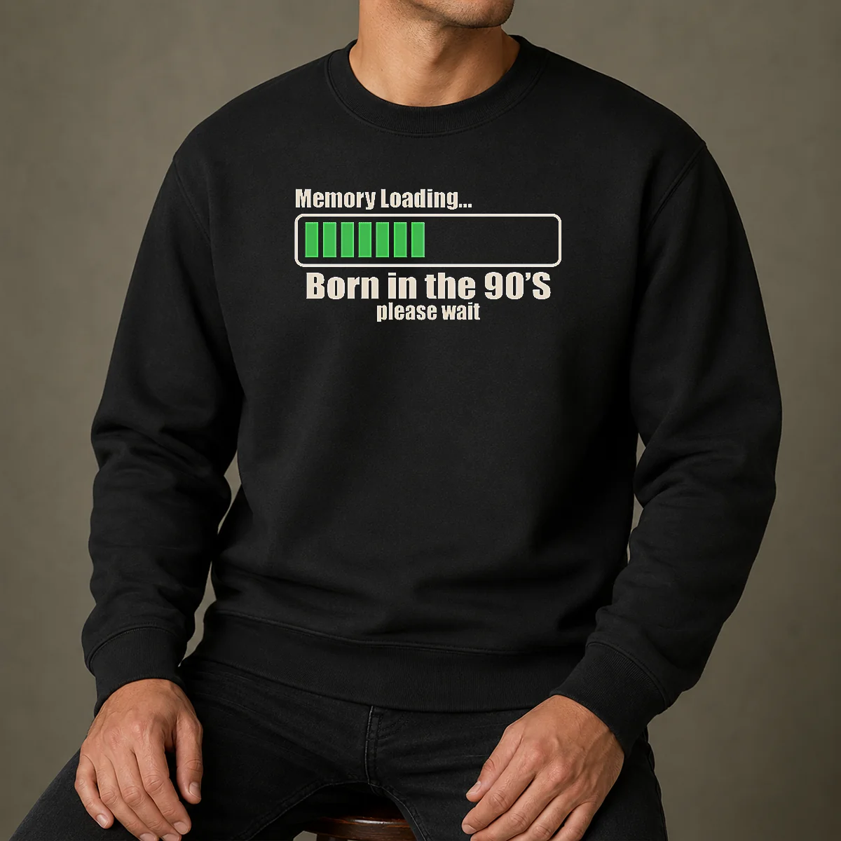 Nice Memory Loading Geek Sweater