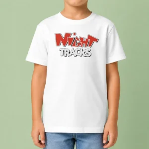 Nice Night Tracks Logo Kids T-Shirt