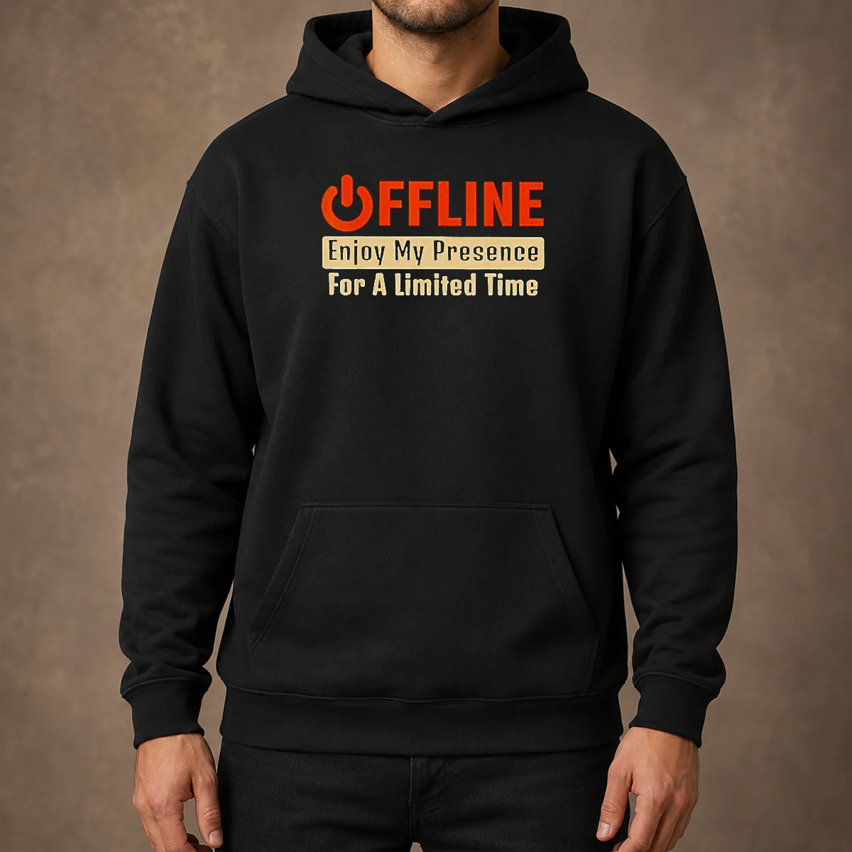 Nice Offline Enjoy My Presence For Limited A Time Hoodie