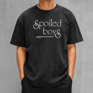 Nice Pretty Spoiled Boys Daily Dawn Long Washed T-Shirt