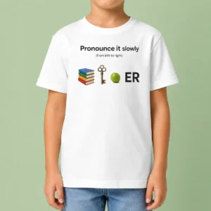 Nice Pronounce It Slowly From The Right To Left Kids T-Shirt