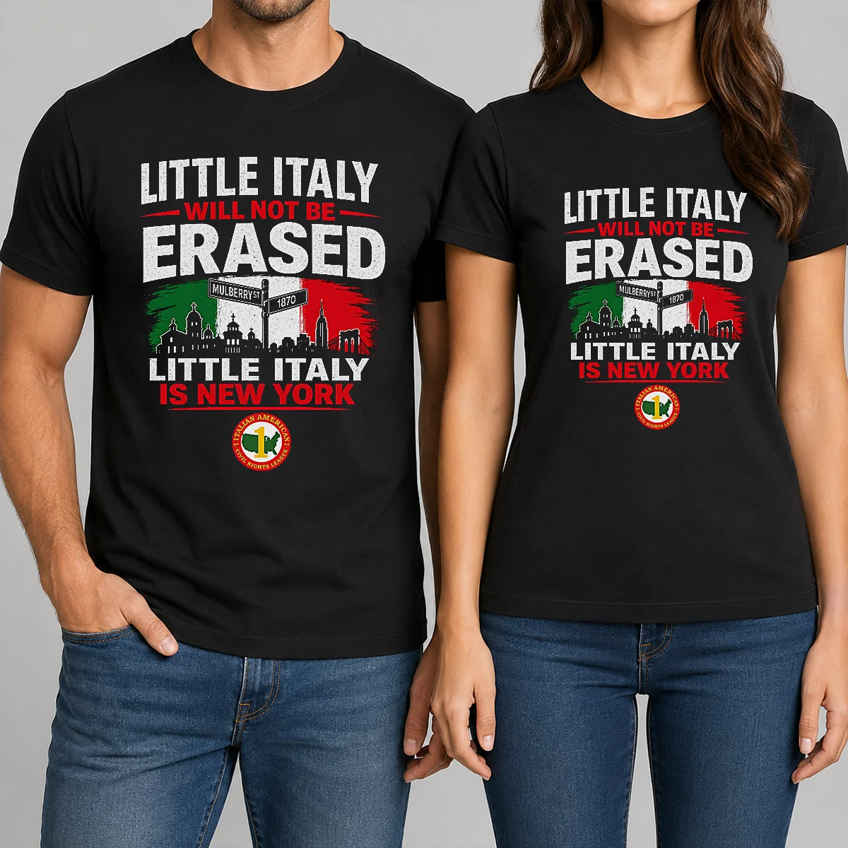 Official Little Italy Will Not Be Shirt Official Little Italy Will Not Be Shirt