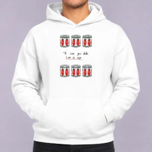 Official The Bear I Love You Dude Let It Rip Tomato Cans Hoodie