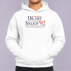 Original Dr Dre And Snoop Dogg '92 It'S Like This And Like That Hoodie