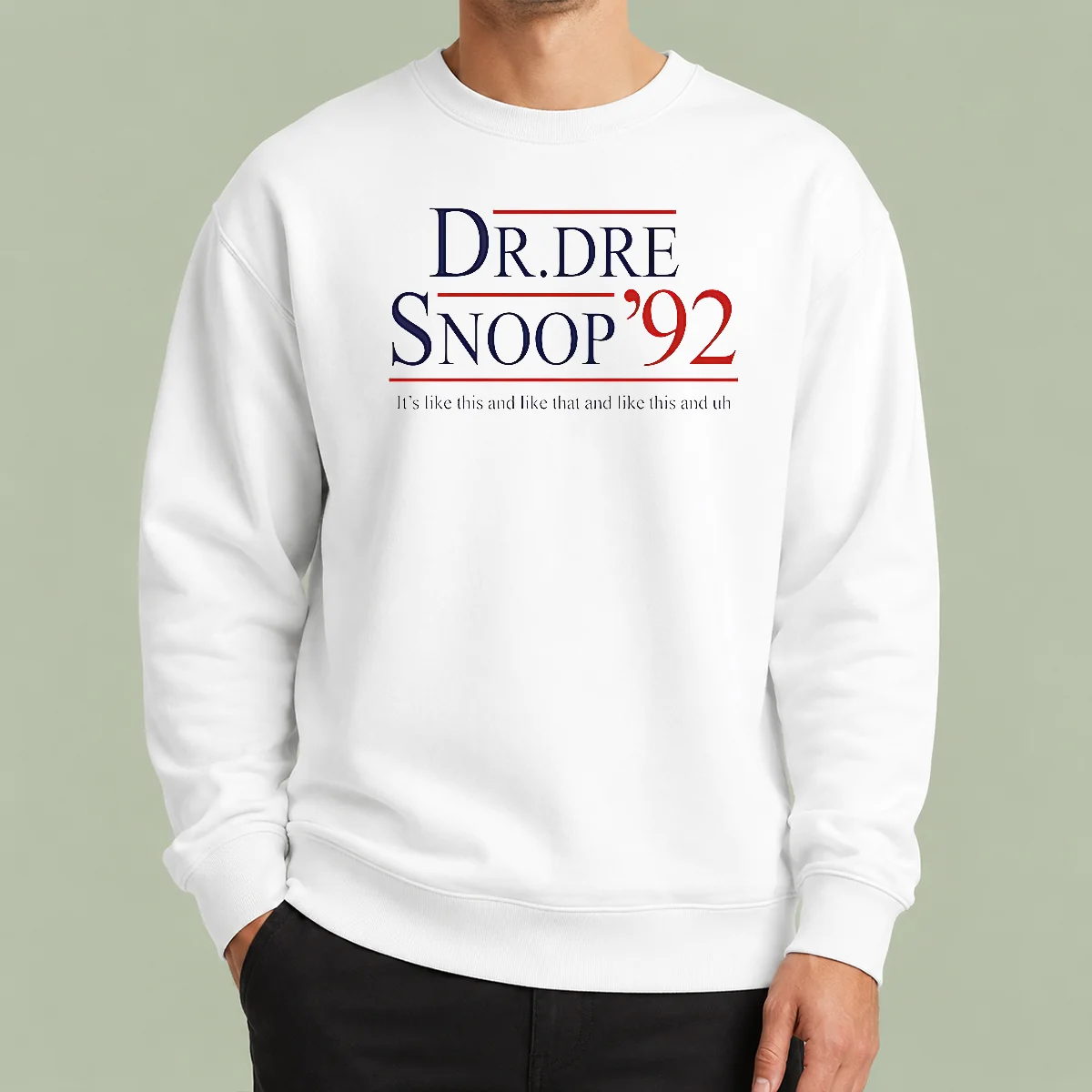 Original Dr Dre And Snoop Dogg '92 It's Like This And Like That Shirt - Image 7