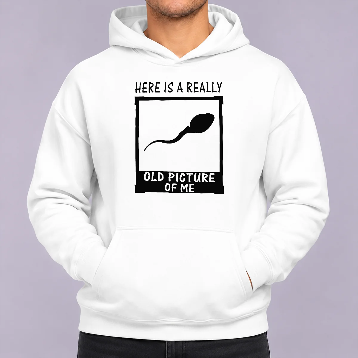Original Here'S A Really Old Picture Of Me Hoodie