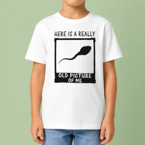 Original Here'S A Really Old Picture Of Me Kids T-Shirt
