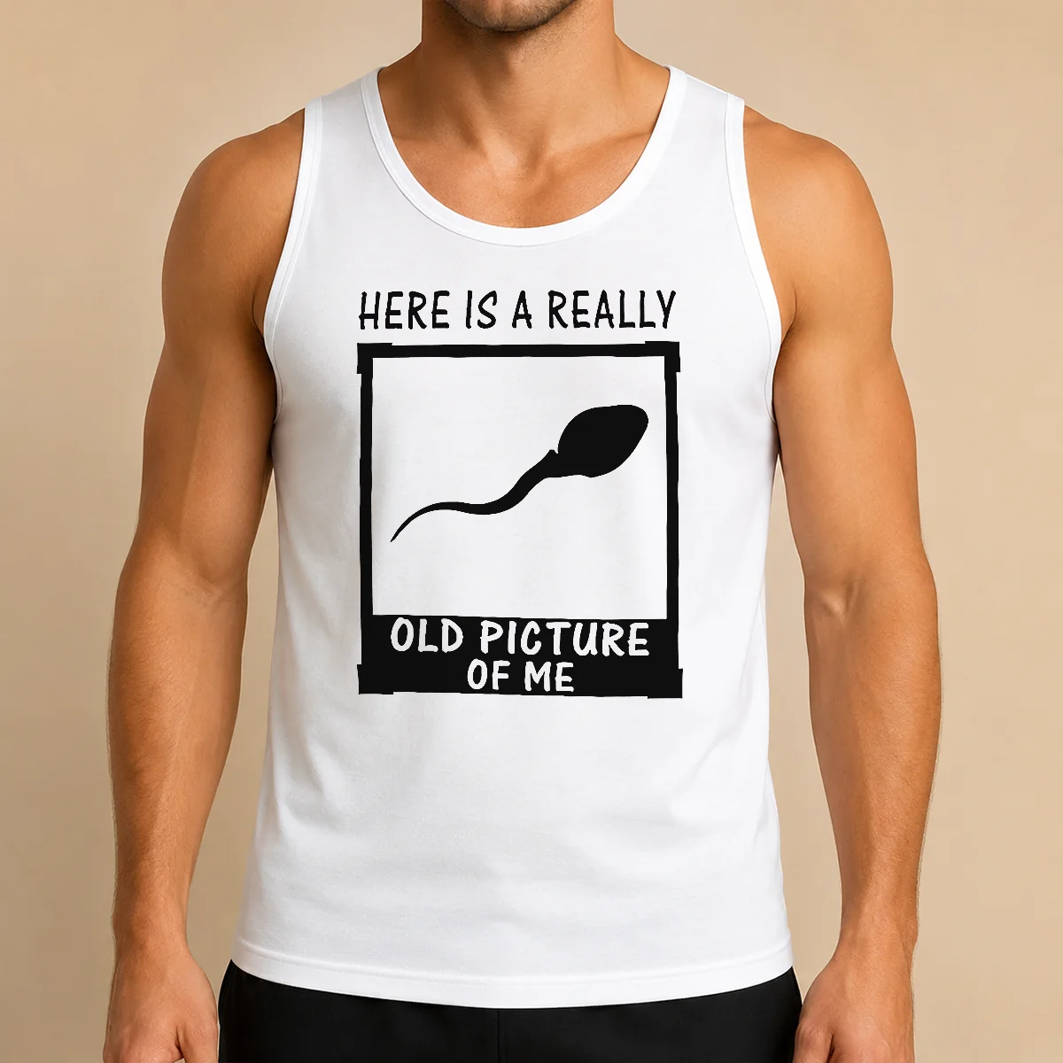 Original Here'S A Really Old Picture Of Me Tank Top