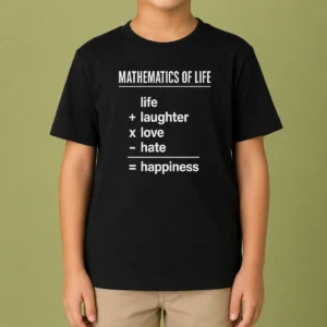 Original Mathematics Of Life Kids T-Shirt