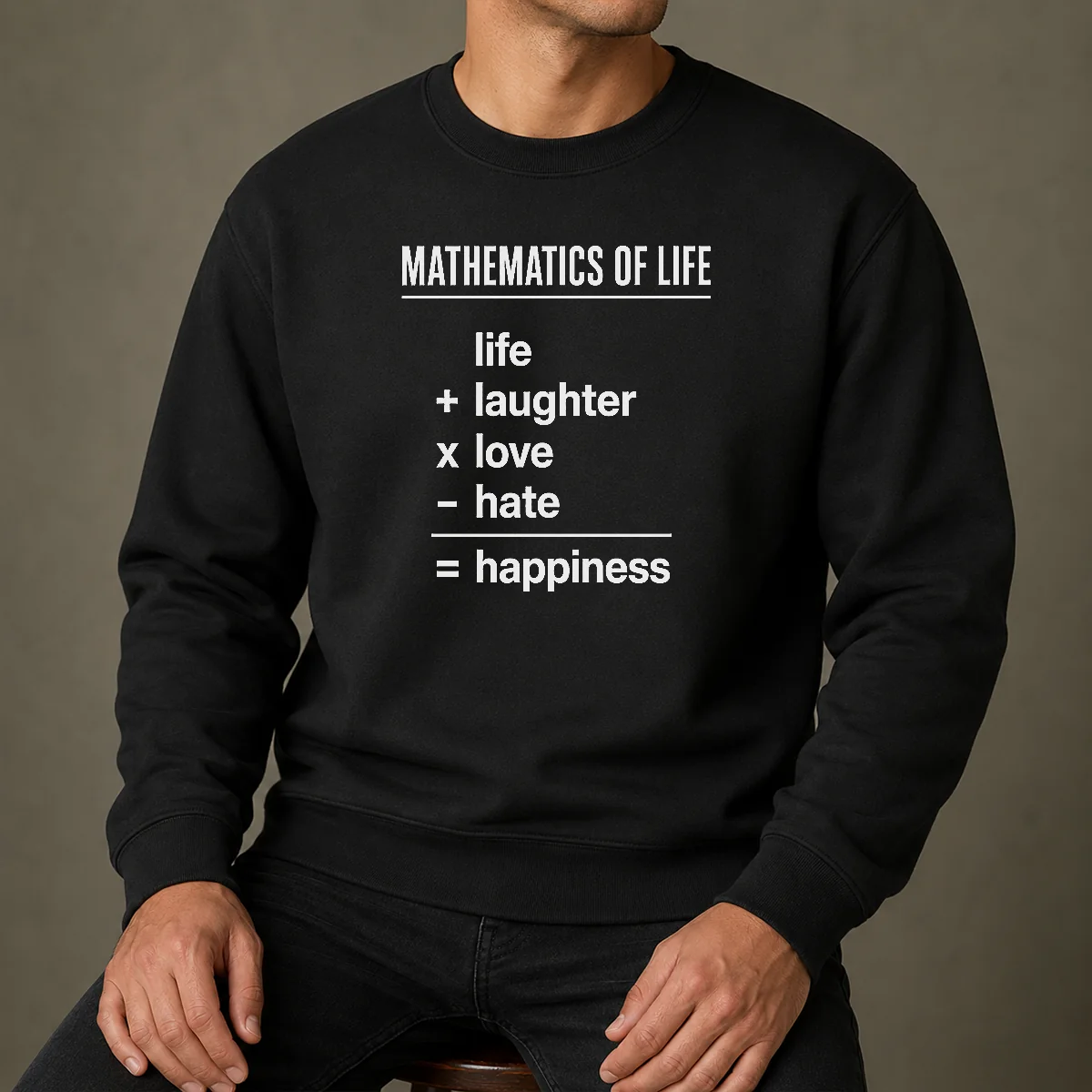 Original Mathematics Of Life Sweater