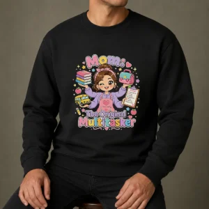 Original Multitasking Mom Kawaii Sweater