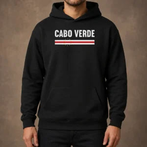 Premium Cabo Verde Flag National Pride Hoodie
