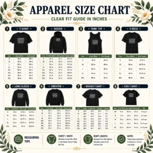 Size chart for Premium Not Even Allowed To Write Something Wrong Now In This with measurements in inches and cm