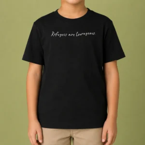 Premium Pretty Refugees Are Courageous Kids T-Shirt