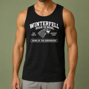 Premium Winterfell High School Geek Tank Top