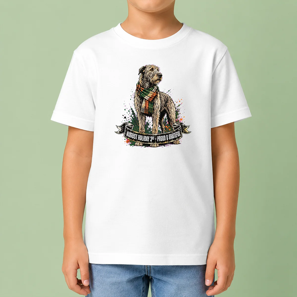 Pretty August Holiday Ireland Family Gift Streetwear Kids T-Shirt