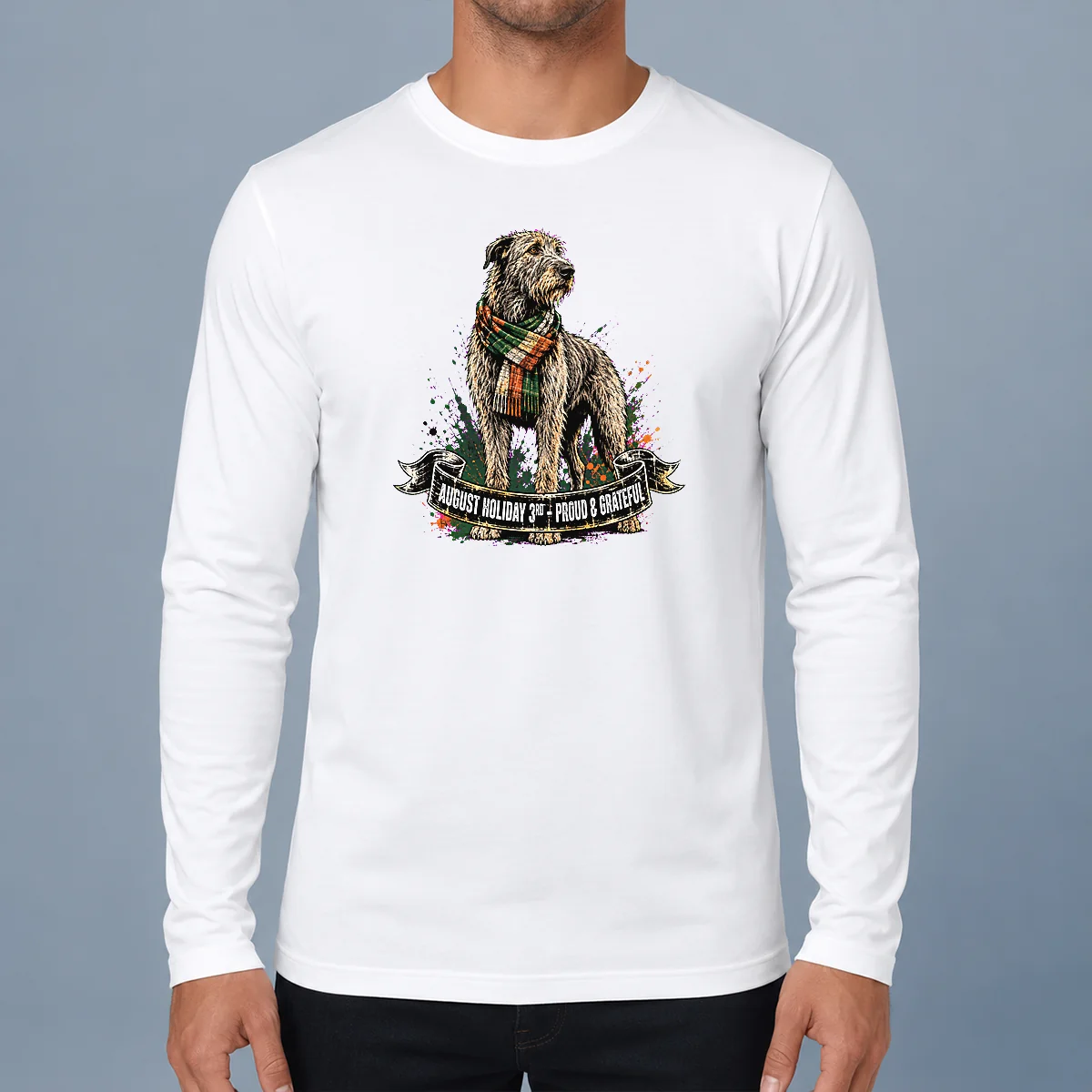 Pretty August Holiday Ireland Family Gift Streetwear Long Sleeve Shirt