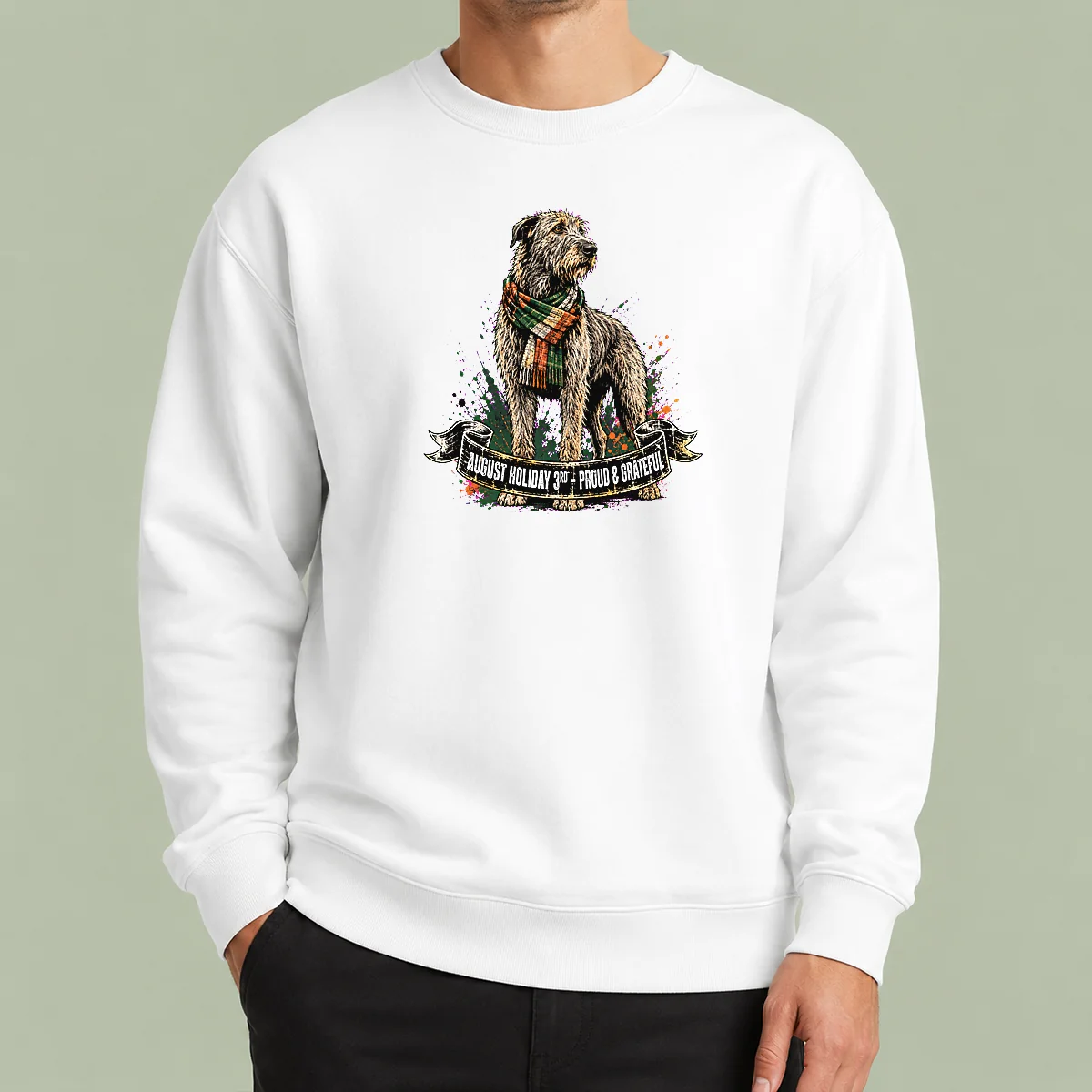 Pretty August Holiday Ireland Family Gift Streetwear Sweater