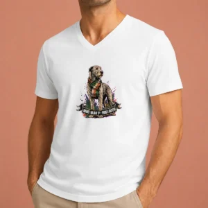 Pretty August Holiday Ireland Family Gift Streetwear V-Neck Shirt