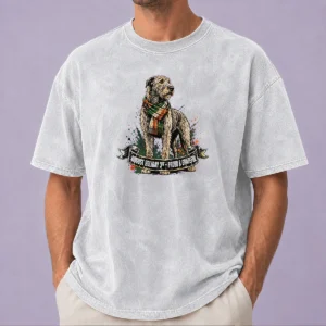 Pretty August Holiday Ireland Family Gift Streetwear Washed T-Shirt