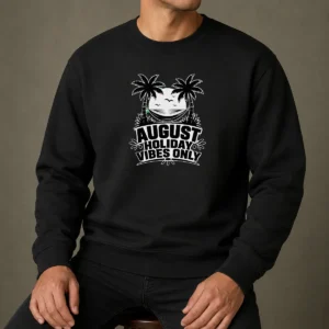 Pretty August Holiday Silhouette Vibes For Summer Lovers Sweater