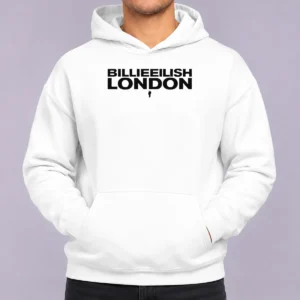 Pretty Billie Eilish London Tour Concert Music Hoodie