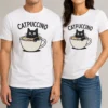 Pretty Catpuccino Black Cat In A Coffee Cup Cappuccino