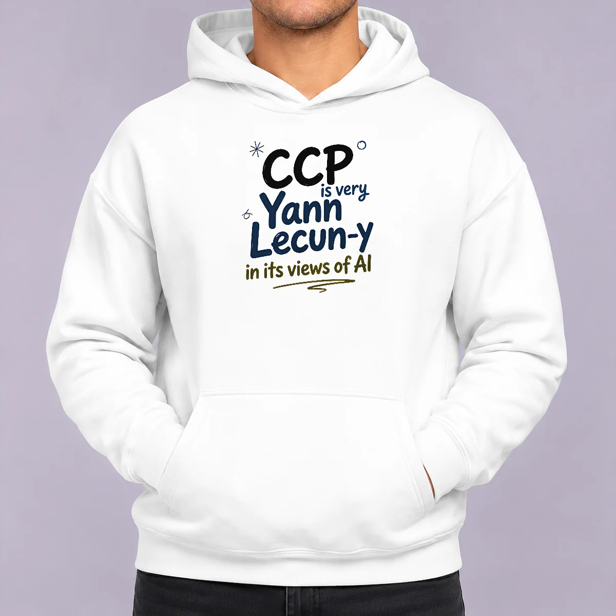 Pretty CCP Is Very Yann Lecun Y In Its Views Of AI Hoodie