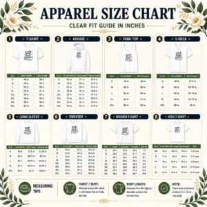 Size chart for Pretty CCP Is Very Yann Lecun Y In Its Views Of AI with measurements in inches and cm