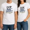 Pretty CCP Is Very Yann Lecun Y In Its Views Of AI t shirt in black, front view, short sleeve cotton tee