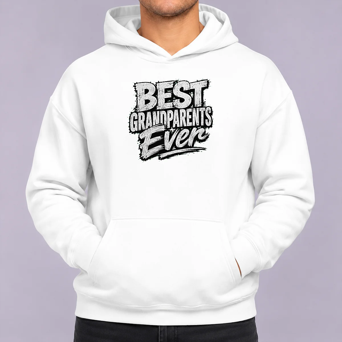 Pretty Grandparents Day Best Grandparents Ever Streetwear Hoodie