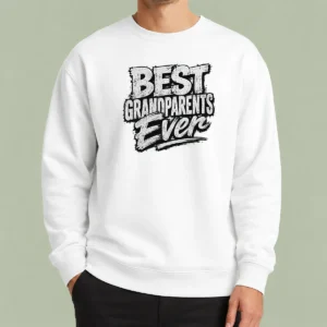 Pretty Grandparents Day Best Grandparents Ever Streetwear Sweater