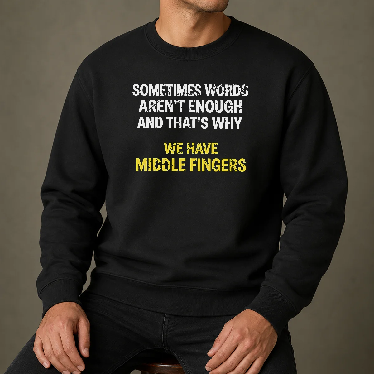 Pretty Hot That'S Why We Have Middle Finger Sweater