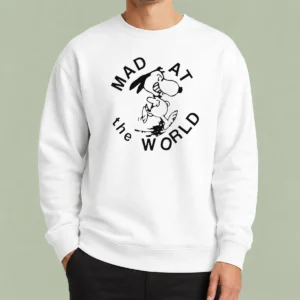 Pretty Snoopy Peanuts Mad At The World Sweater