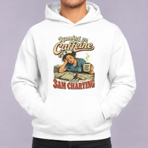 Running on Caffeine and 3AM Charting Nurse Vintage Hoodie