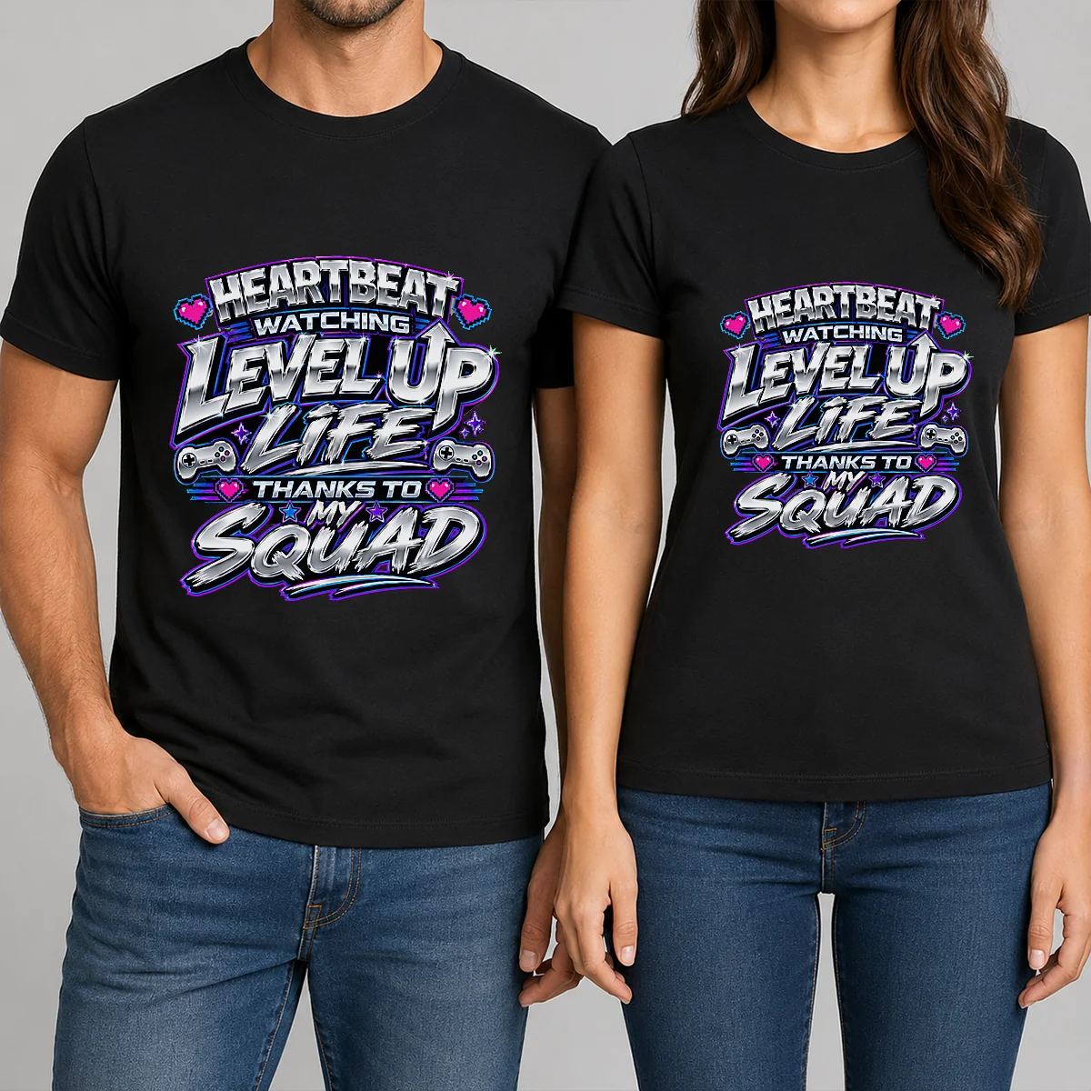 Thanks To My Squad Level Up Shirt Thanks To My Squad Level Up Shirt