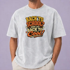 Top Back To School Vintage For Cool Kids Washed T-Shirt