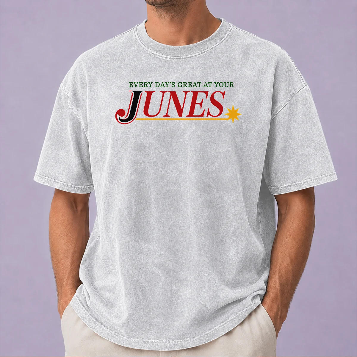 Top Every Day'S Great At Your Junes Washed T-Shirt