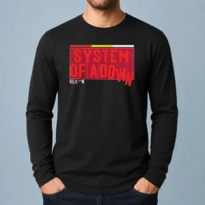 Top Pretty System Of A Down Berlin Germany Olympiastadion On July 8 2026 Down Text Long Sleeve Shirt