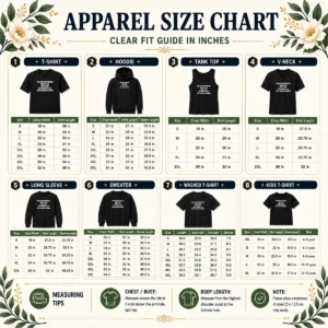 Size chart for Top You Have Two Wolves Inside You One Is Gay The Other Is Gay They Are Boyfriends Text with measurements in inches and cm